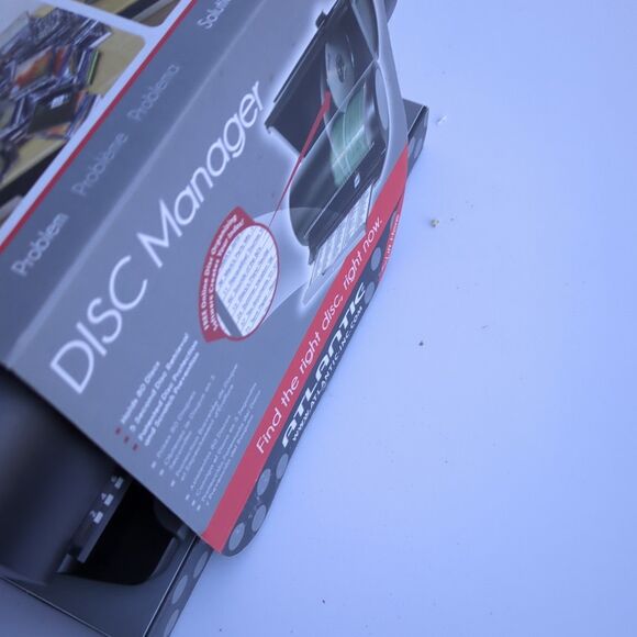 Atlantic Disc Manager 80 CD DVD Game Disc‎ Storage Holder Organizer Selector - Picture 3 of 9